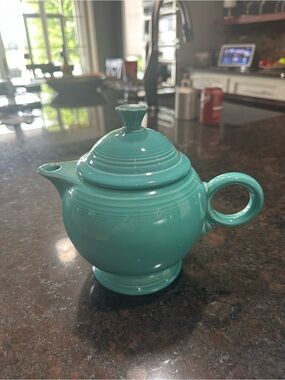 Fiestaware Teapot in Turquoise